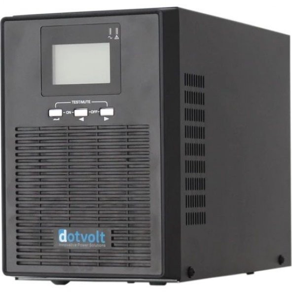 DOTVOLT MN 1KVA(900W) 1/1 ON-LINE UPS,2x7AH,5/15 - 2