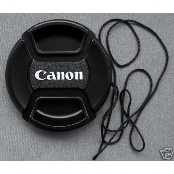 Canon Lensler için 55mm Snap On Lens Kapağı - 2