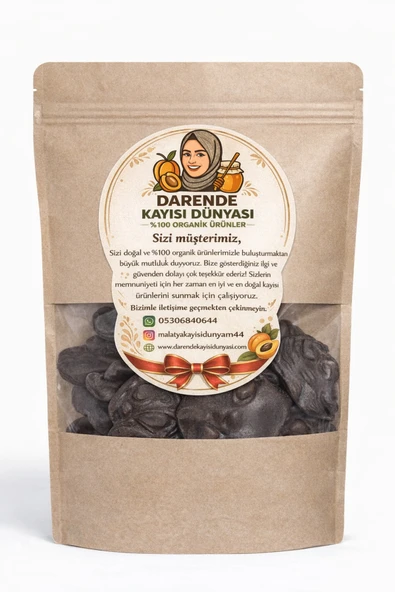 Darende Kayısı Dünyası Bitter Çikolatalı Kayısı Çekirdeği Krokan Cimix (1 Kg)