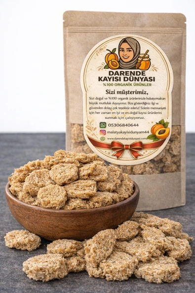 Darende Kayısı Dünyası Maraş Tarhanası Doğal Ev Yapımı (500 Gr )