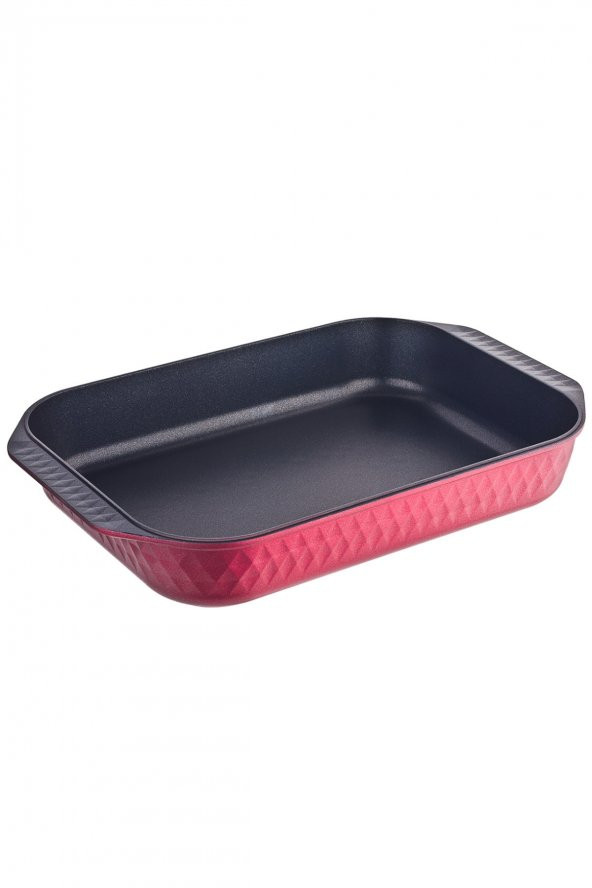 Amboss Capri Döküm Fırın Tepsisi Kırmızı Cap-8156