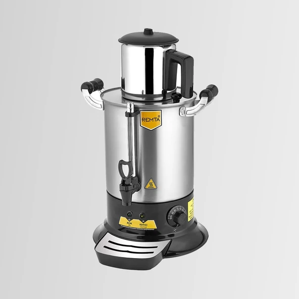 PT11 Remta Elektrikli Platin Model Tek Demlikli Çay Makinesi 9 lt (Demlik Dahil) ürün görseli 1