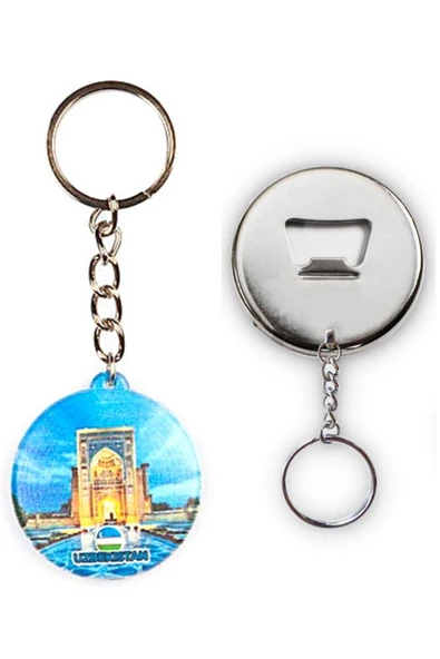 Özbekistan Temalı Anahtarlık Kapak Açacak - Resim 2