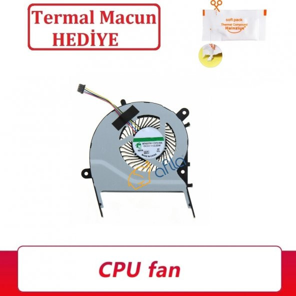 Asus K555, X554, X555 Notebook Cpu Soğutucu Fan FAN444 - 2