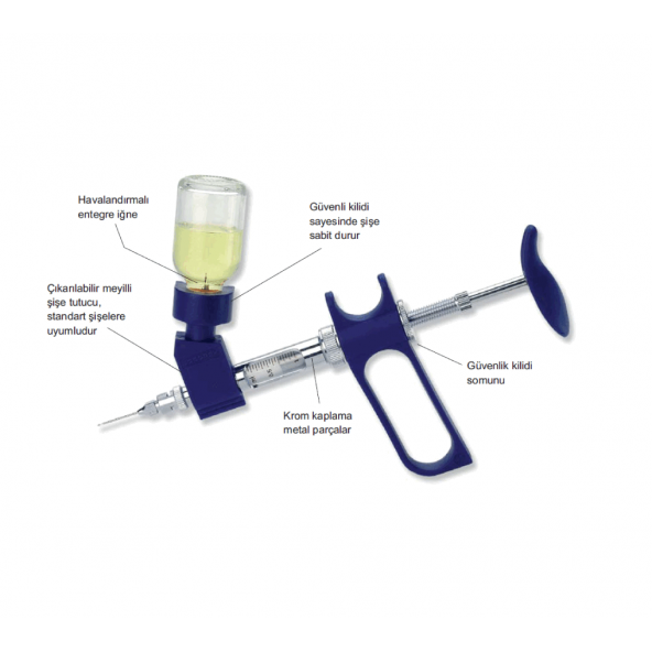 Socorex Otomatik Enjektör 1 ml. Şişe Adaptörlü - 2