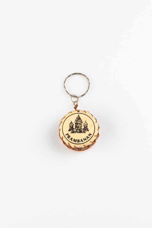 Prambanan Tapınağı Temalı Davul Anahtarlık - Resim 2