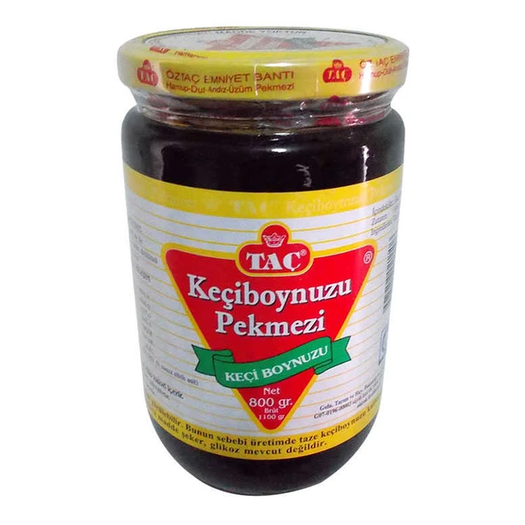 Keçiboynuzu Pekmezi Harnup Pekmezi Cam Kanoz 800 Gr