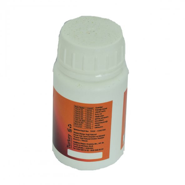 Yeşil Naturel Farmaex B Vitamin Kompleksi Karışımı 440 Mg x 60 Kapsül - 3
