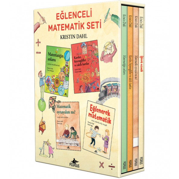 Eğlenceli Matematik Kutulu Özel Set 4 Kitap