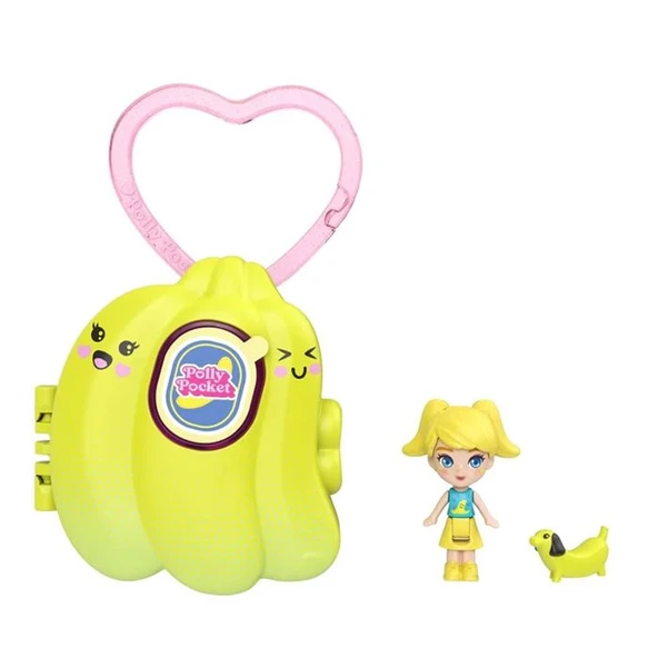 PTTAVM: Polly Pocket Meyve Temalı Sürpriz Set JKC86 JKC89 Muz