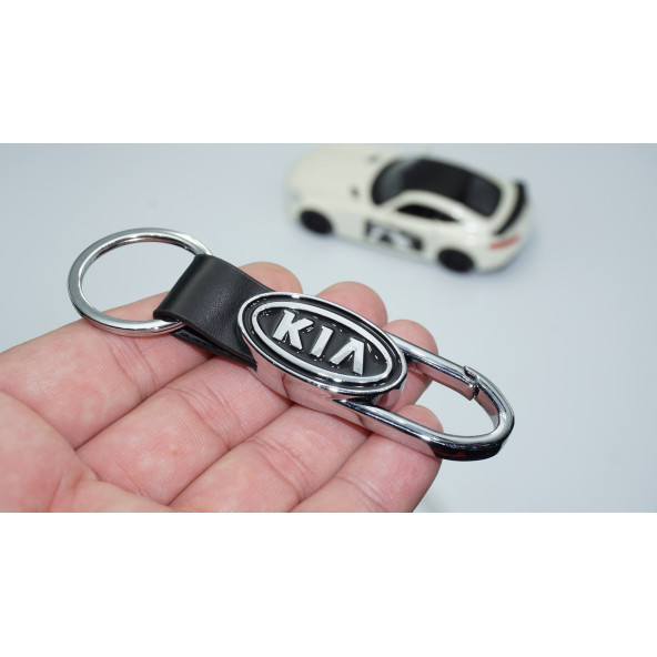 DK Tuning Kia Logo Deri Metal Anahtarlık Orjinal Ürün