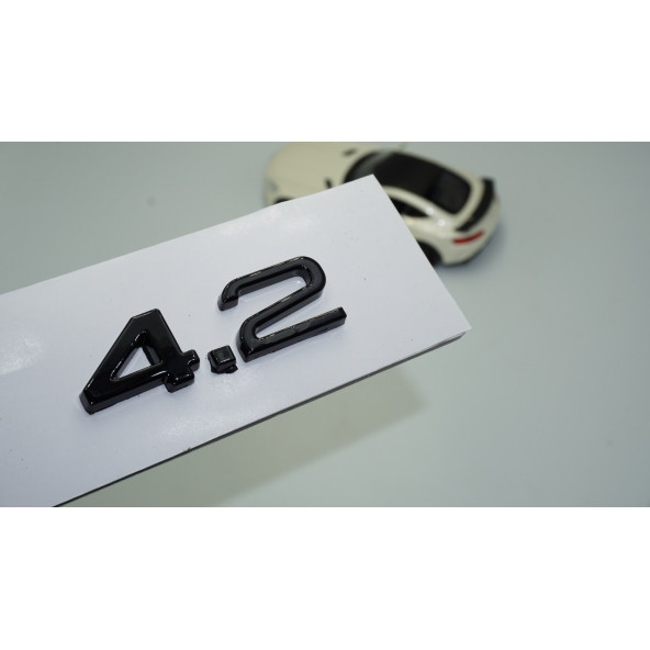 DK Tuning Audi 4.2 A3 A4 A6 A5 A7 A8 Bagaj Siyah ABS 3M 3D Yazı Logo