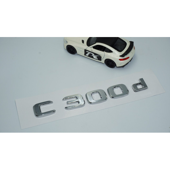 DK Tuning Benz C300d Bagaj Krom ABS 3M 3D Yazı Logo - 2
