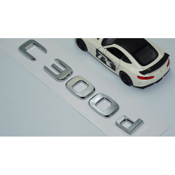 DK Tuning Benz C300d Bagaj Krom ABS 3M 3D Yazı Logo - 3