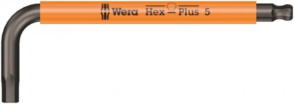 Wera 950 SPKS Hex-Plus Renkli Kısa Alyan 5mm 05022674001