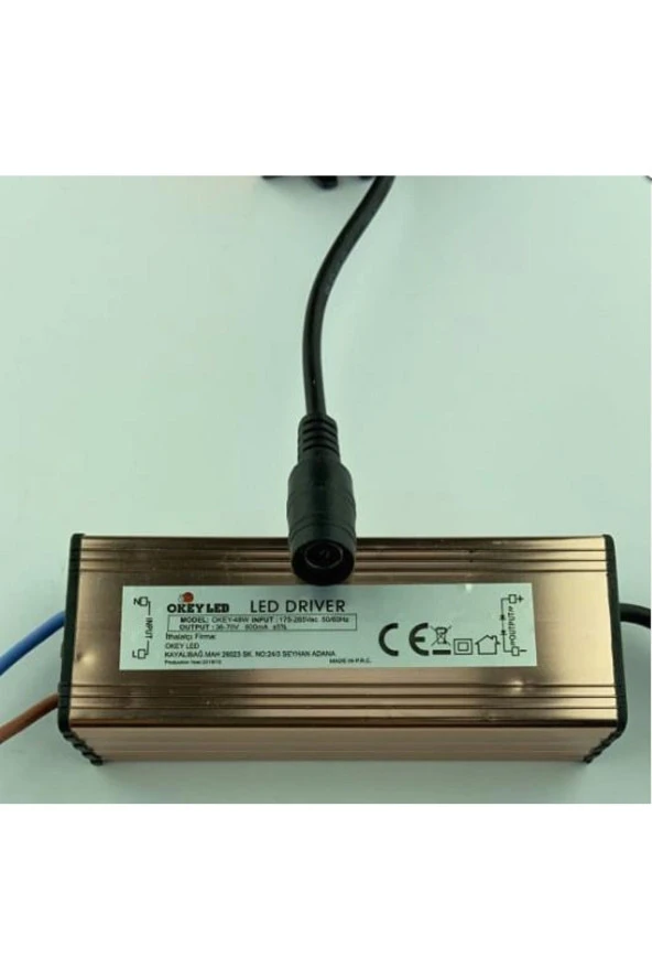 OKEY LED OKEY-48W LED DRİVER 48W PANEL LED İÇİN LED DRİVER