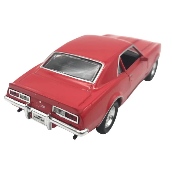 Farbu Oyuncak 1:38 Metal Çek Bırak Araba 1968 Chevrolet Camaro Z28 42324D - 12