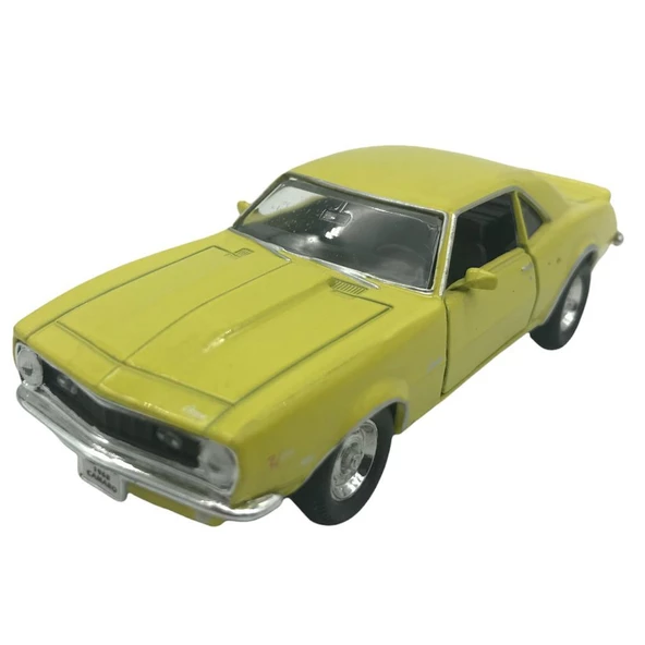 Farbu Oyuncak 1:38 Metal Çek Bırak Araba 1968 Chevrolet Camaro Z28 42324D - 3