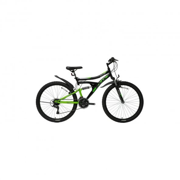 Bisan Mts 4300-22 26 Jant Bisiklet Mat Siyah Yeşil