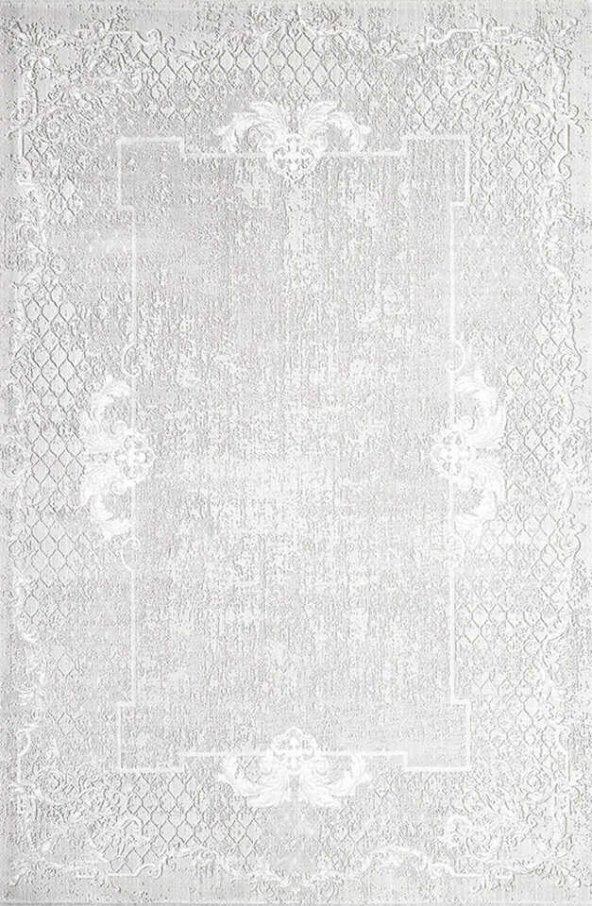 PİERRE CARDİN HALI MONET GRİ-BEYAZ MODERN DESEN HALI (MT38A) - 2