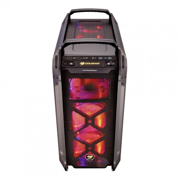 Cougar CGR-6AMKB-G Panzer MAX-G USB 3.0 Transparent Panel E-ATX Full Tower Bilgisayar Kasası - 5