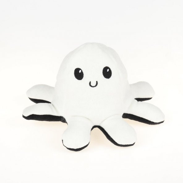 SİYAH BEYAZ AHTAPOT ÇİFT YÖNLÜ YASTIK - 2