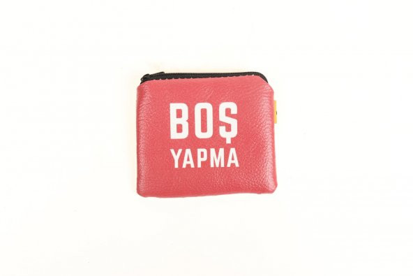 BOŞ YAPMA TASARIM SÜET BOZUK PARA CÜZDANI