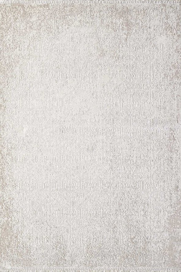 ATLAS HALI MOTTO KREM-BEYAZ MODERN DESEN HALI(TT08E)