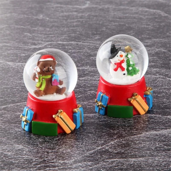 Seramikci Cam Sulu Küre Mini-Yeniyıl ürün görseli