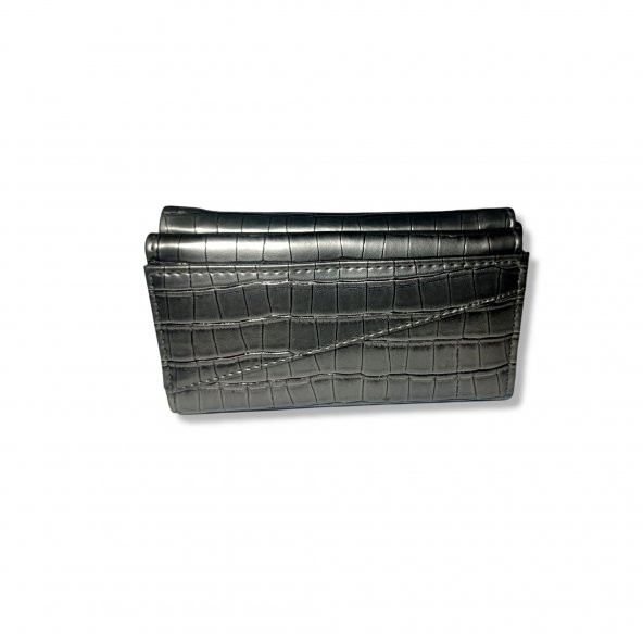 Girist Gri Renk Bayan Cüzdan Orta Boy