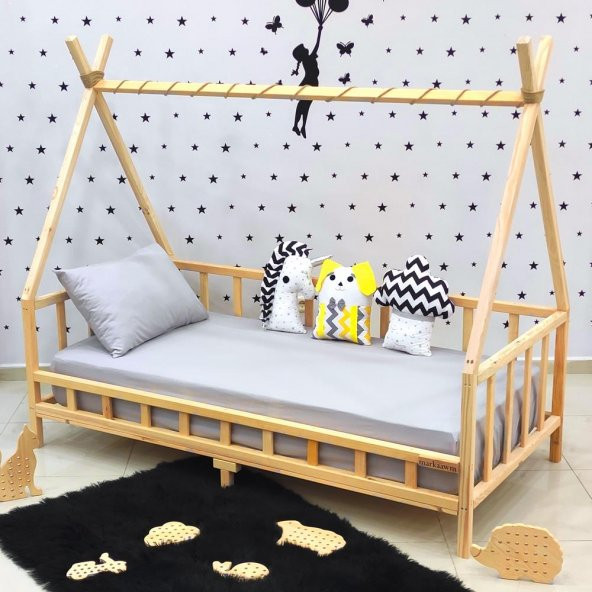 Markaawm Montessori Yatak Çocuk Karyola Nirvana Araba - 7