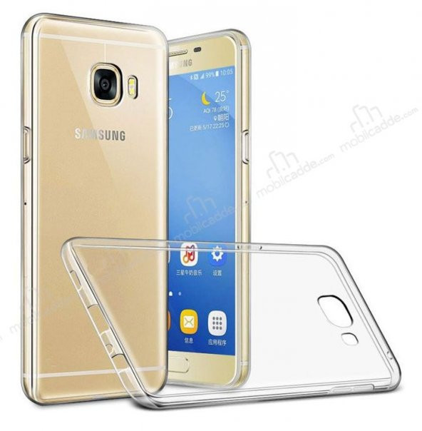 Samsung Galaxy A7 2017 Silikon Koruyucu Kılıf Şeffaf - 3