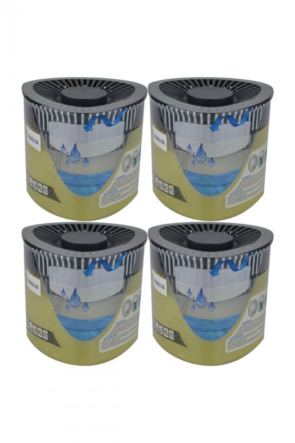 Saban Nem Alıcılı Ve Rutubet Giderici  Aparat - 500 Gr -Üçgen Vanilya 4Lü - Resim 2