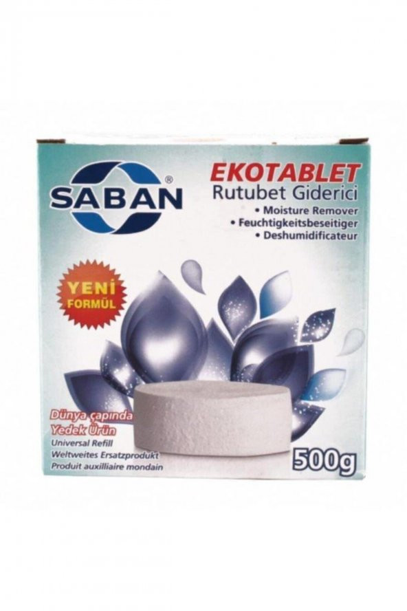 Saban 500gr Nem Alıcı Yedek Tablet Natural