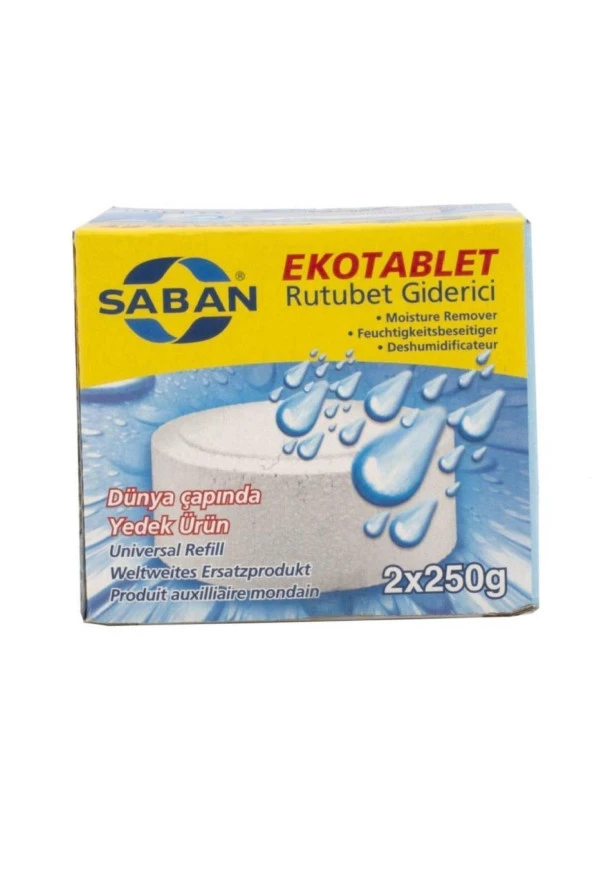 Sabanbaba Nem Alıcı Yedek Tablet 2X250 GR