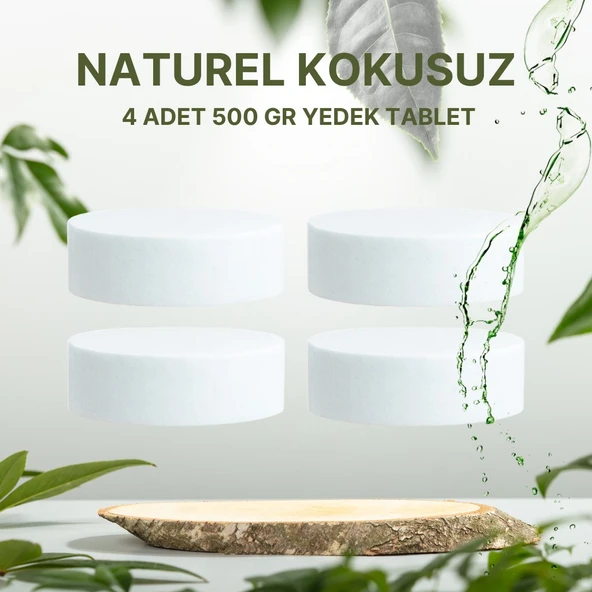 2 Adet 2x500 gr Nem Alıcı Rutubet Giderici Yedek Tablet Natural ürün görseli