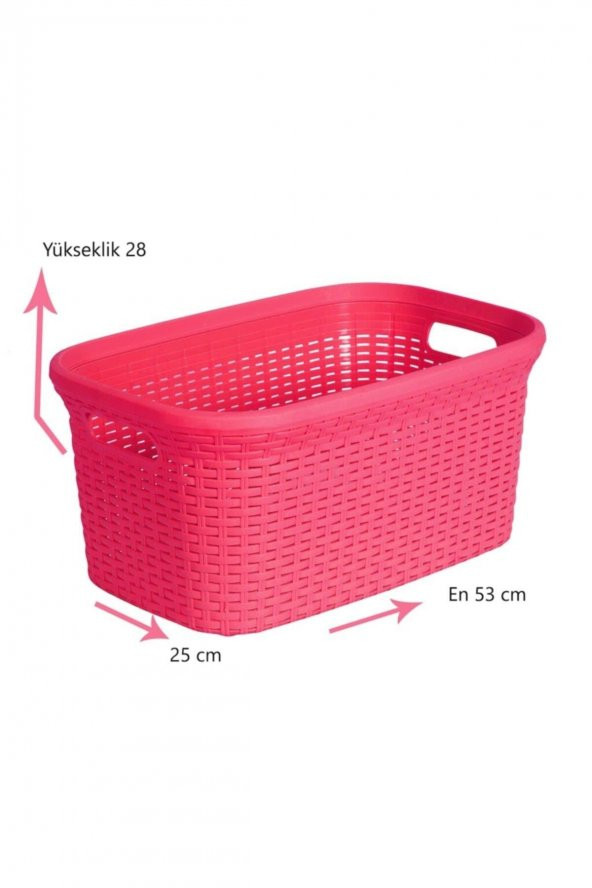 Ev, Banyo Fuşya Çamaşır Selesi - 3