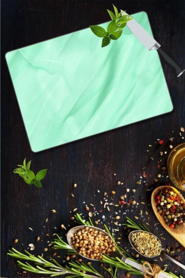 Saban Soft Yeşil Cam Kesme Tahtası - Cam Kesme Tablası | 30 Cm X 40 Cm - Resim 2