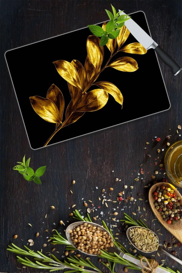 Saban Tek Buğday Cam Kesme Tahtası - Cam Kesme Tablası | 30 Cm X 40 Cm - Resim 2