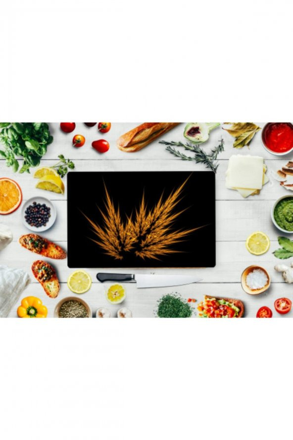 Saban Tek Başak  Cam Kesme Tahtası - Cam Kesme Tablası | 20 Cm X 30 Cm - Resim 3