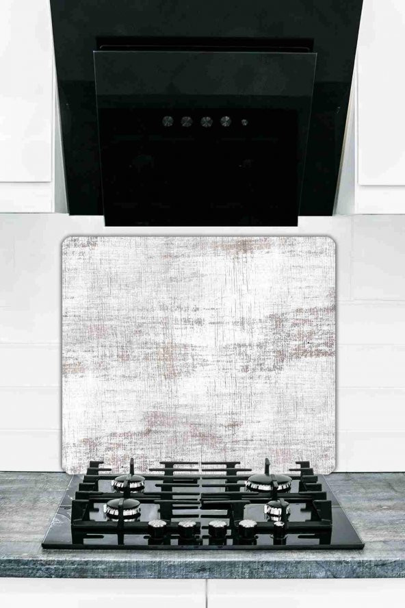 Model 2 Cam Ocak Koruyucu Ve Cam Kesme Tahtası 50 cm X 56 cm Tek Parça ürün görseli