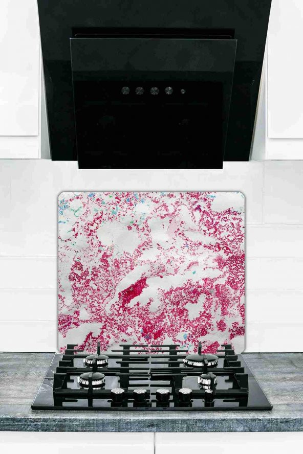 Model 1 Cam Ocak Koruyucu Ve Cam Kesme Tahtası 50 cm X 56 cm Tek Parça ürün görseli