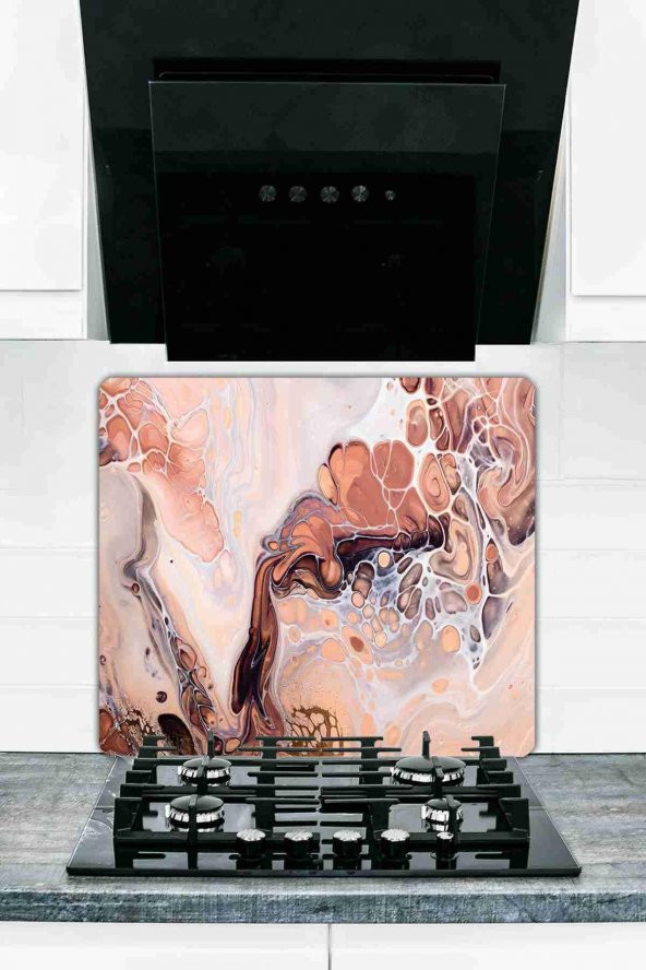 Model 31 Cam Ocak Koruyucu Ve Cam Kesme Tahtası 50 cm X 56 cm Tek Parça ürün görseli