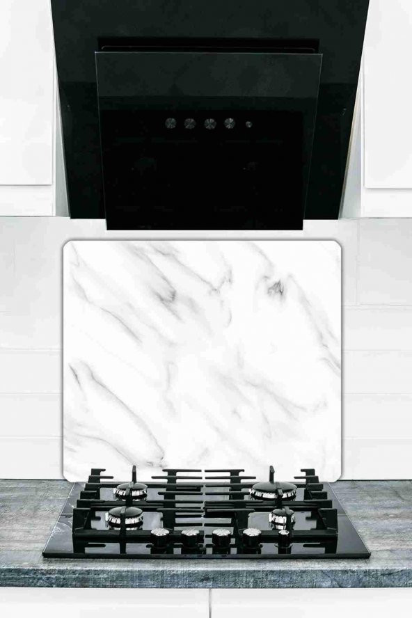 Model 22 Cam Ocak Koruyucu Ve Cam Kesme Tahtası 50 cm X 56 cm Tek Parça ürün görseli