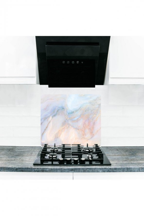 Ezgi Cam Ocak Koruyucu Ve Cam Kesme Tahtası 50 cm X 56 cm Tek Parça ürün görseli