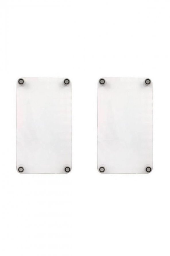 Takım Halinde Yüz 20x30 Cm Kesme Tablası Ve 60x52cm Cam Ocak Koruyucu 4lü Ocaklar - Resim 2