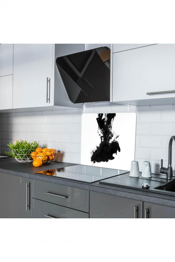 Saban Tepe Cam Ocak Arkası Koruyucu Ve Kesme Tablası 50x56 cm - 1