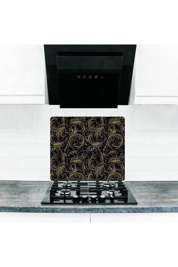 Saban Buğlem Cam Ocak Arkası Koruyucu Ve Kesme Tablası 50x56 cm - Resim 2