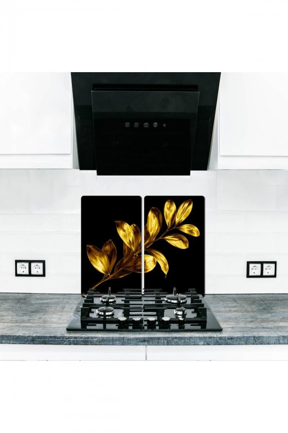 Cam Ocak Koruyucu ve Kesme Tablası Tek Buğday| 60 cm x 52 4lü Ocaklar ürün görseli