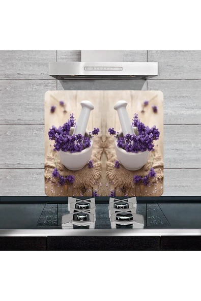 50x56 cm Şifalı Otlar Cam Ocak Koruyucu ürün görseli
